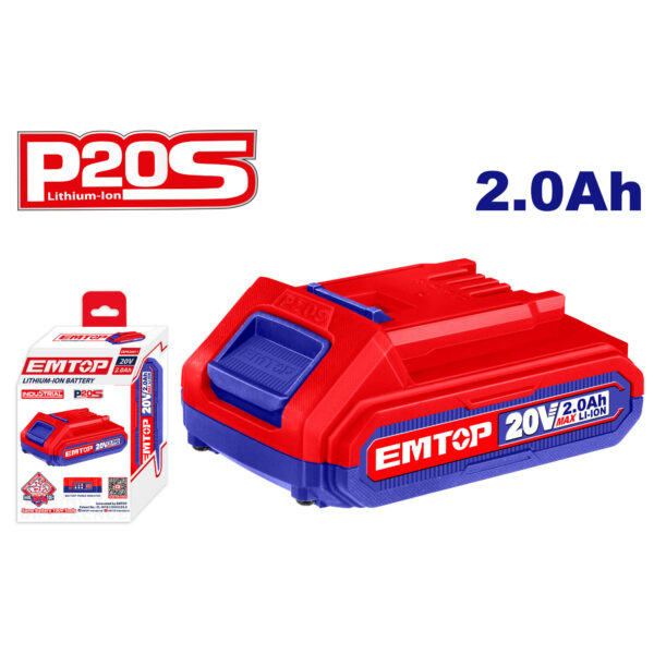 20V-Li 2.0Ah (EBPK20011) EMTOP_mpataria_skalosies_kronos